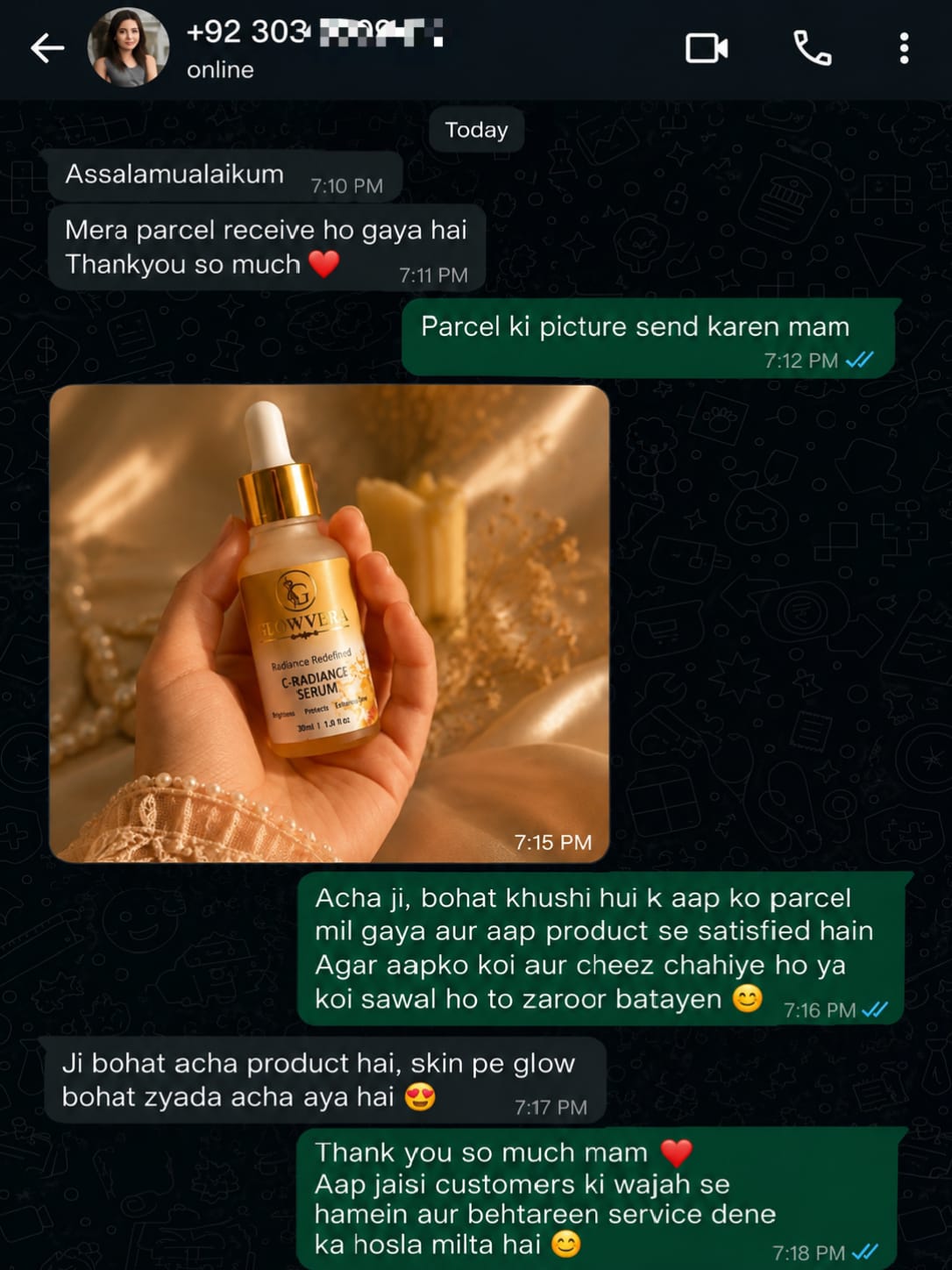 ✨ Alhamdulillah! Another Happy GlowVera Customer 💛 | Real Customer Review