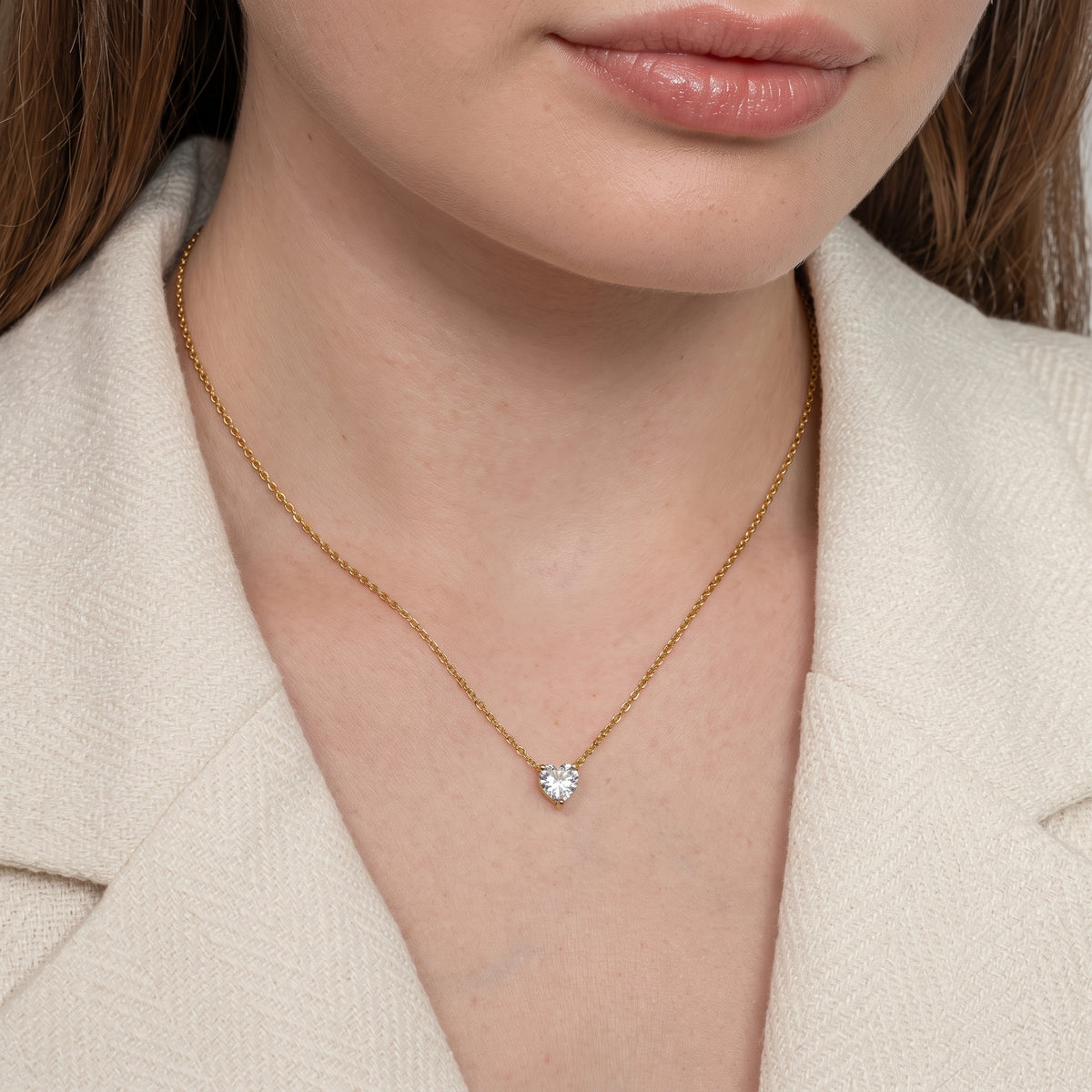 Dainty Heart Necklace