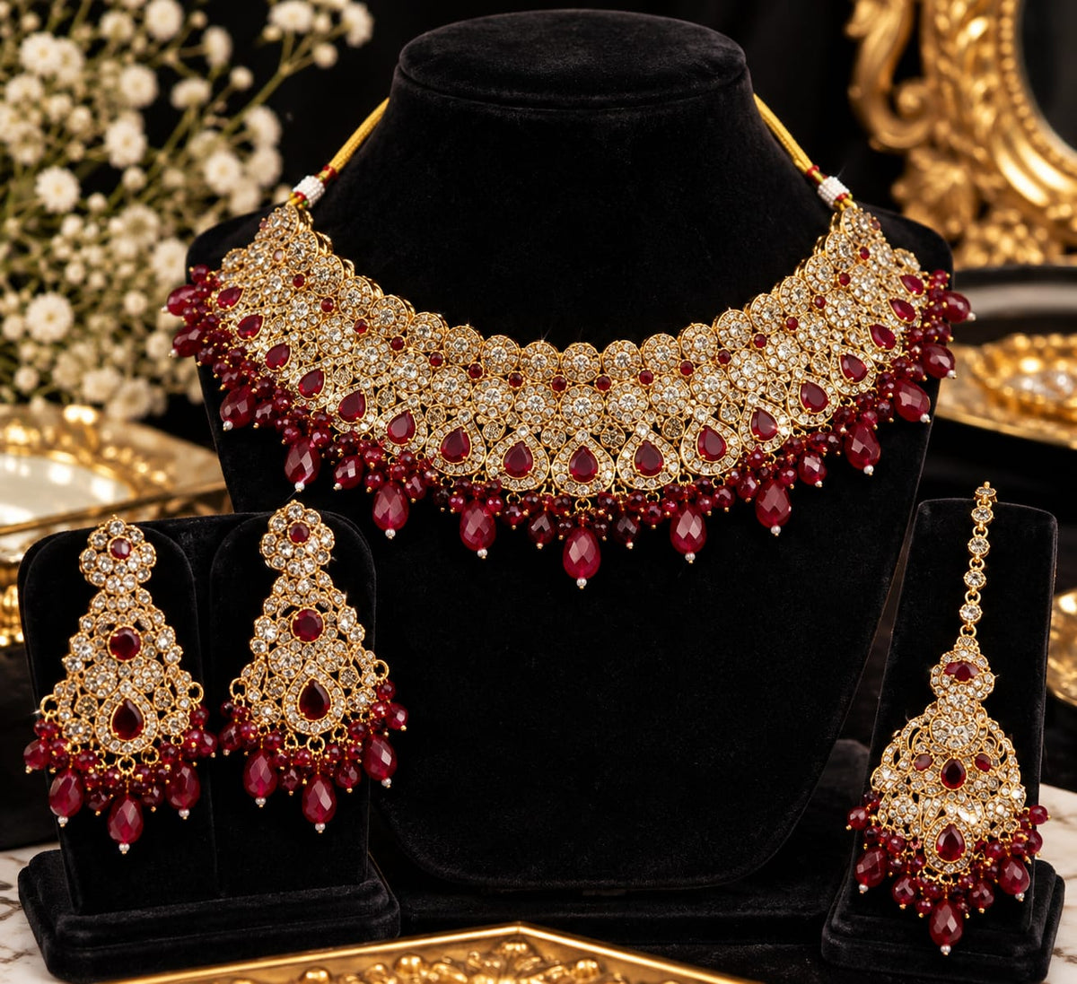 GlowVera Majestic Crimson Heritage Set
