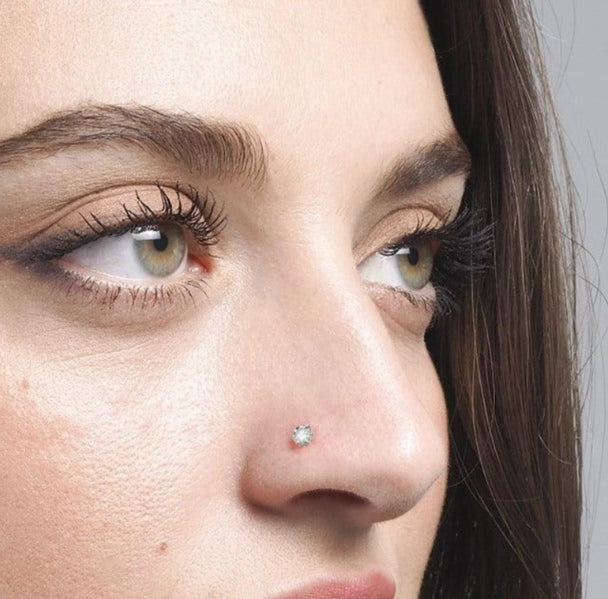 Chandi Small Nose Pin (3mm)